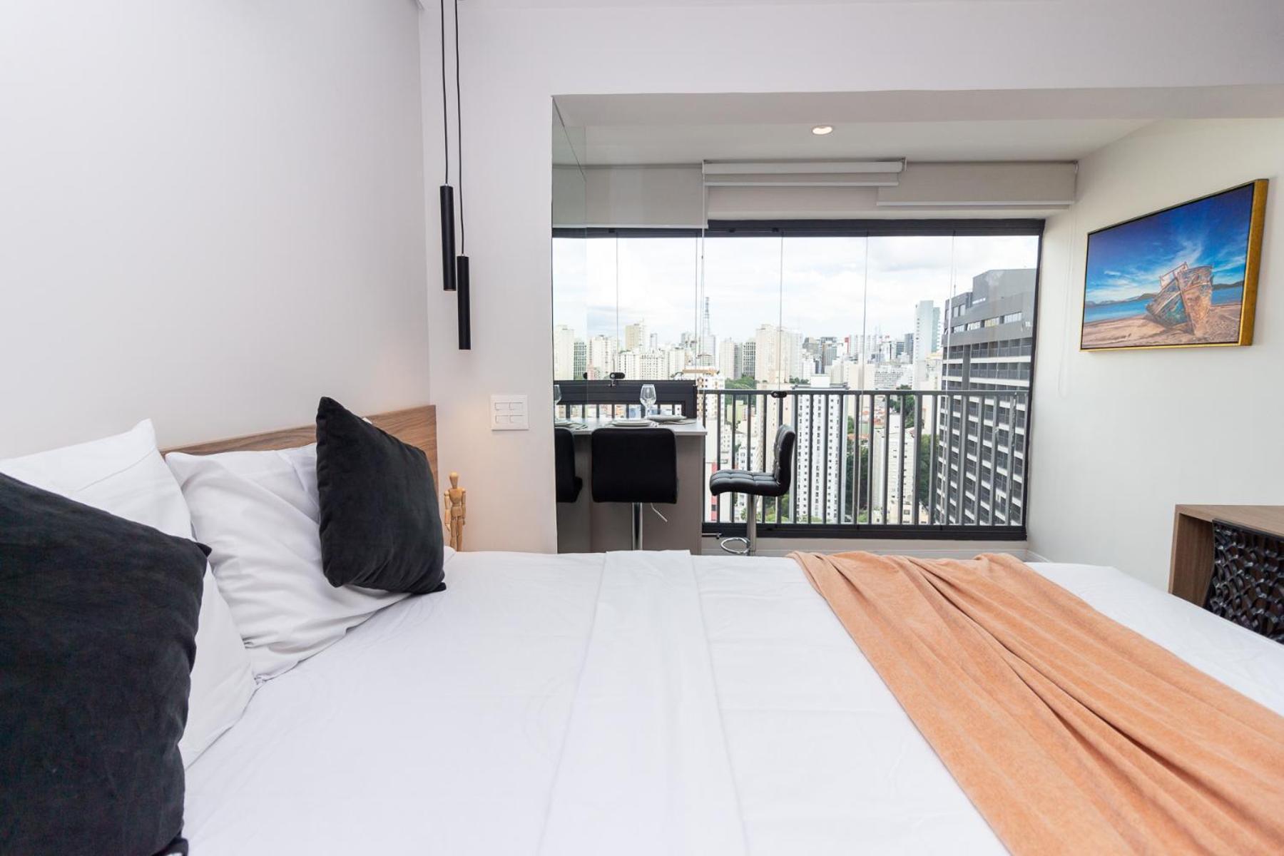 Apartamento Piscina, Academia, Ac ,cama Queen|brazilian Corner *