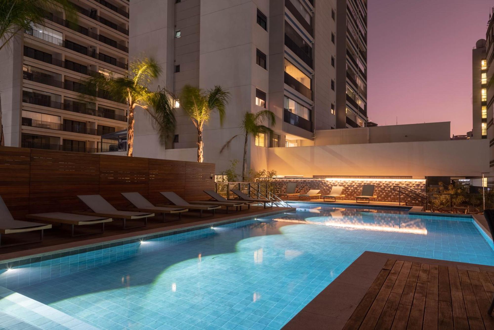 Apartamento Piscina, Academia, Ac ,cama Queen|brazilian Corner