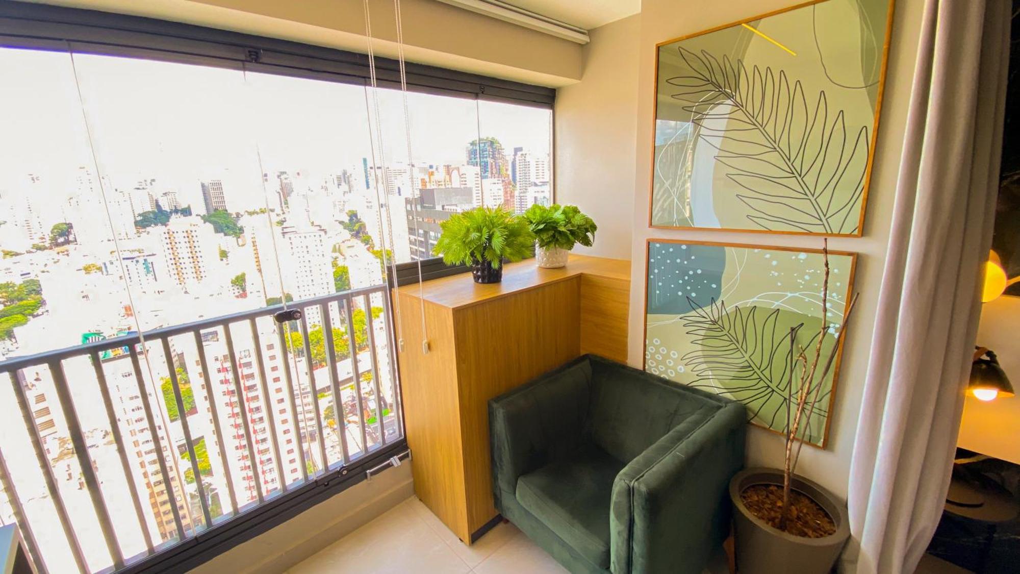 Apartamento Piscina, Academia, Ac ,cama Queen|brazilian Corner *
